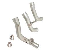 Motorcycle Exhaust System Stainless Steel Middle Link Pipe Escape Moto For Ducata Multistrada 1200s 2010 2011 2012 2013 2014