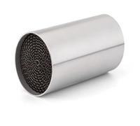 Motorcycle Exhaust System Universal 35/42/45/48/50 53mm Motorcycle Front Middle Pipe Catalyst DB Killer Moto Exhaust Muffler Noise Sound