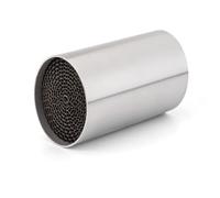Motorcycle Exhaust System Universal 35/42/45/48/50 53mm Motorcycle Front Middle Pipe Catalyst DB Killer Moto Exhaust Muffler Noise Sound
