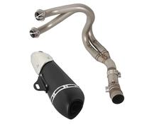 Motorcycle Exhaust Systems Modify Slip On Connection Escape Mid Link Pipe For Kawasaki For Versys650 2015 2016 2017 2018 2019 2020 2021 2022 2023