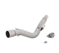 Motorcycle Exhaust Systems Stainless Steel Front Mid Link Pipe 51mm Muffler For CRF300L For Rally ABS 2021-2025(Front)