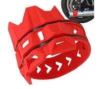 Motorcycle Exhaust Tail Pipe Guard | Anti-Scalding Ring for End Pipe Protection - Elastic Muffler Tailpipe Ring Protector for Family Men Women Husband Dad Friends