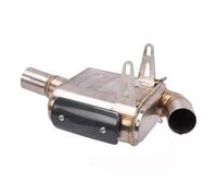 Motorcycle Exhaust Tube Escape Modified Link Pipe Eliminator Enhanced Connecting Moto With Muffler For CFmoto NK400 NK650