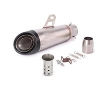 Motorcycle Exhaust Universal 51 60MM Muffler Pipe DB Killer GP-Project For R6 For R15 For R1 For R3 For MT07 For Tmax155 For GSX250 For Pcx125 motorcycle exhaust system(G 51mm)