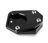 Motorcycle Extension Plate Side Support Pad For For CB650F 2014 2015 2016 2017 2018 Support Plate Anti-skid Base Enlarge Support Plate(Black)