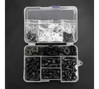 Motorcycle Fairing Bolt Kit For Y-AMAHA YZF R1 R15 R25 R3 R6 R125 R15 R25 MT03 MT07 MT10 MT 10 Motorcycle CNC Fairing Bolt Kit Fastener Clips Screw Universal(Black)