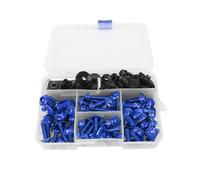 Motorcycle Fairing Bolts Compatible With Fairing For Bolt Kit Cowls Set Hexagon Bolts Nuts Washers Battery Nut And For Bolt Kit Helmet Screws