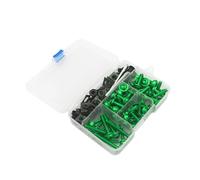 Motorcycle Fairing Bolts Kit Bodywork Screws Nut For Yamaha Xvs 650 1100 Aerox 50 155 Aerox155 Raptor 700 Ltz 400 Xmax300 300(Green)