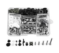 Motorcycle Fairing Bolts Kit For XT1200Z ZE Super Tenere XT350 (One Color) | Compatible with Yamaha 600 XT660E XTZ660 Durable Metal Precision Thread Shock Absorbing Compact Design Impact Resistant