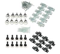 Bike It Quick Release Fairing Fastener 17mm Motorcycle Chrome