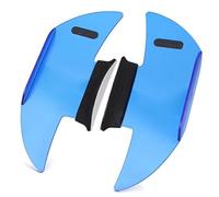 Motorcycle Fairing Front Fairing Aerodynamic Winglets Side Spoilers Decorative Dynamic Wing Kit For BMW S1000RR HP4 For RC8 RC390 RC125(Blue)