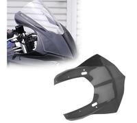 Motorcycle Fairing Motorcycle Accessories Front Upper Fairing Headlight Cover Nose Plate Protective Guard For Y-AMAHA YZF R1M 2015 2016 2017 2018 2019(Carbon Black)