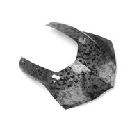 Motorcycle Fairing Motorcycle Front Upper Fairing Headlight Cover Nose Plate Protective Guard Shield Accessories For Y-AMAHA YZF-R1 2015 2016 2017 2018 2019(Black- Silver)