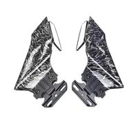 Motorcycle Fairing Motorcycle Wing Spoiler Mirror Side Winglet Rear View Fairing I6B3 For Suzuki 600 750 1000 GSX650F GSX1300R(C)