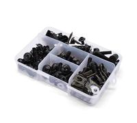 Motorcycle Fairing Screws Windscreen Body Spring Bolts Kit 2020 For F800GS F800GT R1200GS F 800 Gs Adventure M5 M6 Power Tool(Black)