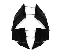 Motorcycle Fairing Side Winglet Aerodynamic Wing Deflector Spoiler For S1000RR S 1000 RR S1000 2023 2024(Bright black)