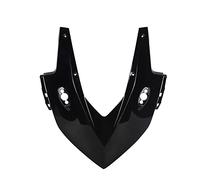 Motorcycle Fairing Upper Front Headlight Cover Spoiler For H-ONDA CBR 500R CBR500 R CBR500R 2019 2020 2021 2022 Motorcycle Fairing Accessories Styler(Black- Silver)