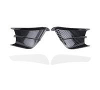 Motorcycle Fairing Wing Universal | Carbon Fiber Look Side Fairing Eliminates Wind Drag | Self Adhesive Aerodynamic Winglets for Cruisers/Sport Motorcycles | ABS Sturdy