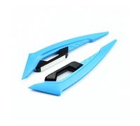 Motorcycle Fairing Winglets 2Pcs Motorcycle Winglets Front Side Spoiler Aerodynamic Wing Set Fixed Wind with Adhesive Decoration Stickers