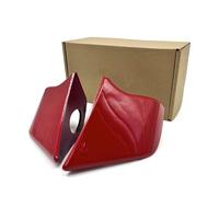 Motorcycle Fairing Winglets For CBR650R 2019-2023 Motorcycle Wing Fairing Front Aerodynamic Spoiler Winglet Dynamic Motorcycle Wind Wing(Red)