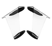 Motorcycle Fairing Winglets For Kaw&asaki ZX10-R RR 2021-2024 Motorcycle Aerodynamics Fixed Wing GP Racing Side Lower Force Spoiler(Clear)