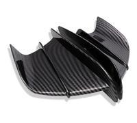 Motorcycle Fairing Winglets for Yamaha Sniper 150 2018-2019 | Carbon Look ABS, No-Drill Adhesive Mount, Aerodynamic Side Wings, Downforce Spoiler for High-Speed Stability