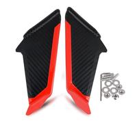 Motorcycle Fairing Winglets For YZF R1 R3 R6 R7 R15 R25 R125 Motorcycle Winglet Aerodynamic Wing Spoiler Motorcycle Wind Wing(Red)