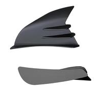 Motorcycle Fairing Wings Aerodynamic Winglets Spoiler Wing Motorcycle Spoiler Motorcycle Modified Parts Side Panel Cover Fairing(Color-01)