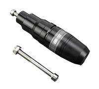 Motorcycle fall protection Motorcycle Accessoires Aluminum Falling Protection Exhaust Slider Crash Pads Slider FOR HONDA CBR929RR CBR 929 RR Frame protection accessories(B-titanium)