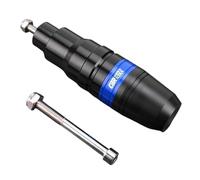 Motorcycle fall protection Motorcycle Accessoires Aluminum Falling Protection Exhaust Slider Crash Pads Slider FOR HONDA CBR929RR CBR 929 RR Frame protection accessories(B-Blue)