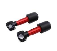 Motorcycle fall protection Motorcycle Body Frame Slider Crash Protector Falling Protection For Benelli TNT150 752S 302 Harley X350 CFMOTO 450SR Frame protection accessories(28-33mm D Red 1Pair)