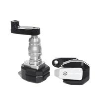 Motorcycle fall protection Motorcycle CNC Falling Protection Frame Slider Fairing Guard Anti Crash Pad Protector For YZF-R6 YZFR6 YZF R6 2003-2005 Frame protection accessories(Silver)