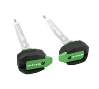 Motorcycle fall protection Motorcycle Falling Protection Frame Slider Fairing Guard Crash Protector For GTR1400 GTR 1400 ZX14R NINJA1400 ZZR1400 Frame protection accessories(ZX-14R Green)