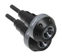 Motorcycle fall protection Motorcycle Falling Protector Crash Guard Frame Slider Side Bumper For Honda CB600F CB400 CB500R F X CB919 CB1000R CB1300 Frame protection accessories(HORNET titanium)