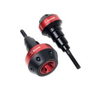 Motorcycle fall protection Motorcycle Frame Slider Crash Protect Pads CNC Accessories For Benelli BN300 BN600 TNT300 TNT600 BN302 Leoncino 500 Frame protection accessories(Red)