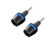 Motorcycle fall protection Motorcycle Frame Sliders Crash Protectors Fairing Guards For Honda CB400/VTEC Frame protection accessories(Blue)