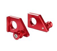 Motorcycle fall protection Motorcycle Rear Stand Screw Swingarm Spools Slider Chain Adjuster For YAMAHA YZF R1/M R1S MT10 FZ10 FZ1 FZ8 TMAX 530 560 Frame protection accessories(Red)