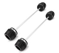 Motorcycle Falling Protection For CFMOTO 675SR R 675SR-R 675NK Motorcycle Frame Sliders Wheel Fork Slider Axle Crash Protector Swingarm Stand(Front Rear-Titanium)