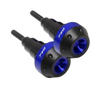 Motorcycle Falling Protection For FZ1 FZ6 FZ8 Frame Bumper Crash Protector Slider Replacement Side Guard Drop Ball Pad Drop Ball Crash Protector(BLUE,X-3)