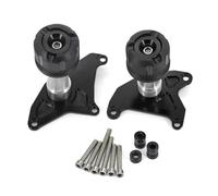 Motorcycle Falling Protection For H&onda Grom MSX125 MSX 125 2013-2019 Frame Sliders Engine Fairing Guard Anti Crash Pad Protector Frame Slider Crash Protector(BLACK)