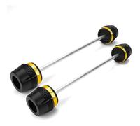Motorcycle Falling Protection Frame Slider For YAMAHA MT09 MT-09 SP 2014-2026 Motorcycle Frame Sliders Wheel Fork Slider Axle Crash Protector Swingarm Stand(Front Rear-Gold)