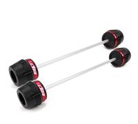 Motorcycle Falling Protection Frame Slider For YAMAHA MT09 MT-09 SP 2014-2026 Motorcycle Frame Sliders Wheel Fork Slider Axle Crash Protector Swingarm Stand(Front Rear-Red)