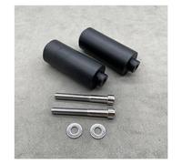 Motorcycle Falling Protection Motorcycle Engine Parts Frame Sliders Falling Crash Protectors Black For YZF For FZ6 For FZ600 For FAZER 2004-2008(Black)