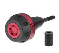 Motorcycle Falling Protector CNC Drop Resistance Anti - Throw Bar, Frame Slider Crash Protector for Motorbike Modification, Aluminium Alloy + Plastic, 165mm Length, Fits (E(red))