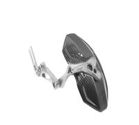 Motorcycle Fender For For No. 9 Motorcycle And Electric Bike Little Rear Mudguard Third-generation Carbon Fiber Pattern Water Transfer(5)