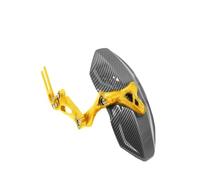 Motorcycle Fender For For No. 9 Motorcycle And Electric Bike Little Rear Mudguard Third-generation Carbon Fiber Pattern Water Transfer(2)