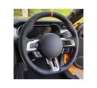 Motorcycle Fender For Mustang 2015-2019 For Mustang For GT 2015-2019 Car Accessories Artificial Synthetic material No-Slip Car Steering Wheel Cover Mudguard Cover(Red Blue Thread)