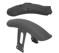 Motorcycle Fender Guards - Durable Shockproof Front Rear Wheel Protectors for CG125 GN125 - Strong Strength - Replacement Parts - Suitable for Motorcycle Enthusiasts (Black)