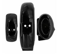 Motorcycle Fender Mudguard For Mini For Trail For Monkey For Gorilla Z50 Z50A Z50J Z110 For Z125 Motorcycle Plasic Front Fairing Fender(Black a set)