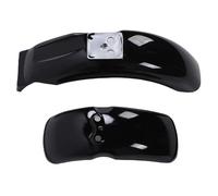 Motorcycle Fender Mudguard For Monkey For Gorilla For Bikes Z50 Z50A Z50J Z110 For Z125 8in 10in Wheel Motorcycle Front Rear Mudguard Protector Set Gloss Black